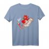 Lustiges Wurm Hühner Huhn Katze T-Shirt – Humorvolles Tierdesign für Tierliebhaber, Landwirte und Katzenfans