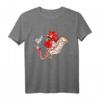 Lustiges Wurm Hühner Huhn Katze T-Shirt – Humorvolles Tierdesign für Tierliebhaber, Landwirte und Katzenfans