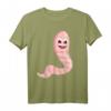 Regenwurm Wurm T-Shirt – Lustiges Insekten-Design als Geburtstagsgeschenk für Mutter, Schwester oder Tochter, ideal für Natur- und Gartenliebhaber
