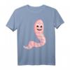 Regenwurm Wurm T-Shirt – Lustiges Insekten-Design als Geburtstagsgeschenk für Mutter, Schwester oder Tochter, ideal für Natur- und Gartenliebhaber