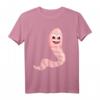 Regenwurm Wurm T-Shirt – Lustiges Insekten-Design als Geburtstagsgeschenk für Mutter, Schwester oder Tochter, ideal für Natur- und Gartenliebhaber