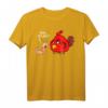 Lustiges Vogel Wurm T-Shirt mit Humor - Cartoon Tierdesign für Geburtstag, Weihnachten & Partys