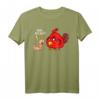 Lustiges Vogel Wurm T-Shirt mit Humor - Cartoon Tierdesign für Geburtstag, Weihnachten & Partys