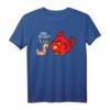 Lustiges Vogel Wurm T-Shirt mit Humor - Cartoon Tierdesign für Geburtstag, Weihnachten & Partys