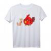 Lustiges Vogel Wurm T-Shirt mit Humor - Cartoon Tierdesign für Geburtstag, Weihnachten & Partys