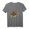 Lustiges Faultier T-Shirt mit Schildkröte - Humorvolles Comic-Design für Damen, Kinder & Erwachsene, perfektes Geschenk für Geburtstag & Weihnachten