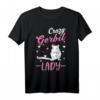 Crazy Gerbil Lady Gerbil Mädchen Rennmaus T-Shirt – Lustiges Geschenk für Gerbil Züchter und Rennmaus Fans