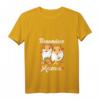 Damen HapFrog T-Shirt mit V-Ausschnitt und süßem Rennmaus-Design – Perfektes Geschenk für Tierliebhaberinnen