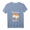 Damen HapFrog T-Shirt mit V-Ausschnitt und süßem Rennmaus-Design – Perfektes Geschenk für Tierliebhaberinnen