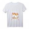 Damen HapFrog T-Shirt mit V-Ausschnitt und süßem Rennmaus-Design – Perfektes Geschenk für Tierliebhaberinnen