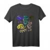 Zoo Tierpfleger Reptil Geschenk Buntes Schlange T-Shirt - Perfekt für Reptilienfans & Tierliebhaber zum Geburtstag & Weihnachten