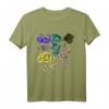 Zoo Tierpfleger Reptil Geschenk Buntes Schlange T-Shirt - Perfekt für Reptilienfans & Tierliebhaber zum Geburtstag & Weihnachten