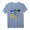 Zoo Tierpfleger Reptil Geschenk Buntes Schlange T-Shirt - Perfekt für Reptilienfans & Tierliebhaber zum Geburtstag & Weihnachten