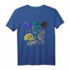 Zoo Tierpfleger Reptil Geschenk Buntes Schlange T-Shirt - Perfekt für Reptilienfans & Tierliebhaber zum Geburtstag & Weihnachten