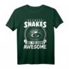 Weil Schlangen fantastisches lustiges Reptil ausflippen T-Shirt – Klassisch geschnitten, langlebiges Tiermotiv