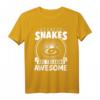 Weil Schlangen fantastisches lustiges Reptil ausflippen T-Shirt – Klassisch geschnitten, langlebiges Tiermotiv