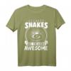 Weil Schlangen fantastisches lustiges Reptil ausflippen T-Shirt – Klassisch geschnitten, langlebiges Tiermotiv