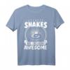 Weil Schlangen fantastisches lustiges Reptil ausflippen T-Shirt – Klassisch geschnitten, langlebiges Tiermotiv
