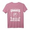 Weil Schlangen fantastisches lustiges Reptil ausflippen T-Shirt – Klassisch geschnitten, langlebiges Tiermotiv