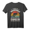 Chameleon Always Be Yourself Retro Vintage Herren Damen Reptil T-Shirt – Umweltbewusstes Tierliebhaber Design