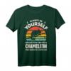 Chameleon Always Be Yourself Retro Vintage Herren Damen Reptil T-Shirt – Umweltbewusstes Tierliebhaber Design