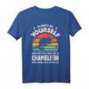 Chameleon Always Be Yourself Retro Vintage Herren Damen Reptil T-Shirt – Umweltbewusstes Tierliebhaber Design