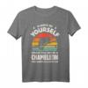 Chameleon Always Be Yourself Retro Vintage Herren Damen Reptil T-Shirt – Umweltbewusstes Tierliebhaber Design
