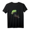 HapFrog Reptil T-Shirt mit Chameleon Chameleoff Design – Lustiges Geschenk für Terraristik- und Reptilienliebhaber