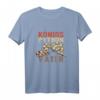 Herren Königspython Vater T-Shirt für Schlangenliebhaber - Cooles Design für Reptilienfans, Terrarienbesitzer & Karnevalskostüm