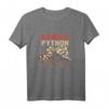 Herren Königspython Vater T-Shirt für Schlangenliebhaber - Cooles Design für Reptilienfans, Terrarienbesitzer & Karnevalskostüm
