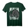 Mein Haustier kann Dein Haustier essen Shirt - Lustiges Reptilien-T-Shirt für Schlangenliebhaber, Züchter & Tierfreunde als Geschenk