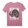 Mein Haustier kann Dein Haustier essen Shirt - Lustiges Reptilien-T-Shirt für Schlangenliebhaber, Züchter & Tierfreunde als Geschenk