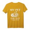 Snake My Pet Can Eat Your Pet - Lustiges Reptilien T-Shirt für Eidechsen-, Leguan- und Schildkrötenliebhaber als Geschenk