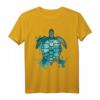 Farbenfrohes Meeresschildkröte T-Shirt – Buntes Sommeroutfit für Strand, Urlaub & Tierfans, perfekt als Geschenk für Kinder, Biowissenschaftler & Surfer