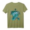 Farbenfrohes Meeresschildkröte T-Shirt – Buntes Sommeroutfit für Strand, Urlaub & Tierfans, perfekt als Geschenk für Kinder, Biowissenschaftler & Surfer