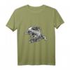 Krokodil Motiv Alligator Reptilien Echse Raubtiere T-Shirt - Klassisch geschnitten, doppelt genähter Saum