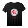 Rettungshundestaffel für Einsatzkräfte T-Shirt mit Hundepfote und rotem Kreuz – Perfekt für Rettungsdienst, Katastrophenschutz & Hundetraining
