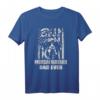 Best Rhodesian Ridgeback Dad Ever Vintage Retro Hund Flagge T-Shirt – Perfektes Weihnachtsgeschenk für Hundeliebhaber und Tierfans