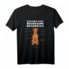 Lustiges Rhodesian Ridgeback T-Shirt mit anatomischem Design – Perfektes Geschenk für Hundeliebhaber, Dog Mom & Dog Dad zu Geburtstag & Weihnachten