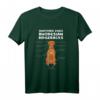 Lustiges Rhodesian Ridgeback T-Shirt mit anatomischem Design – Perfektes Geschenk für Hundeliebhaber, Dog Mom & Dog Dad zu Geburtstag & Weihnachten