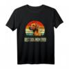 Best Dog Mom Ever Rhodesian Ridgeback T-Shirt - Vintage Hunde Design für Hundeliebhaberinnen zu Weihnachten, Geburtstag & Thanksgiving