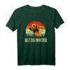 Best Dog Mom Ever Rhodesian Ridgeback T-Shirt - Vintage Hunde Design für Hundeliebhaberinnen zu Weihnachten, Geburtstag & Thanksgiving