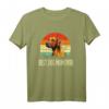 Best Dog Mom Ever Rhodesian Ridgeback T-Shirt - Vintage Hunde Design für Hundeliebhaberinnen zu Weihnachten, Geburtstag & Thanksgiving