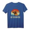 Best Dog Mom Ever Rhodesian Ridgeback T-Shirt - Vintage Hunde Design für Hundeliebhaberinnen zu Weihnachten, Geburtstag & Thanksgiving