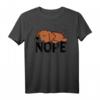 Rhodesian Ridgeback Shirt Hund Nope - Perfektes Geschenk für Hundehalter & Ridgeback Fans
