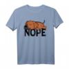 Rhodesian Ridgeback Shirt Hund Nope - Perfektes Geschenk für Hundehalter & Ridgeback Fans