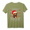 Lustiges Rhodesian Ridgeback Weihnachts-T-Shirt mit Mütze - Perfektes Weihnachtsgeschenk für Hundeliebhaber & Familie