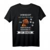 Vorsicht vor dem Herrchen Rhodesian Ridgeback Shirt - Lustiges Hundeliebhaber T-Shirt für Fans der Rasse