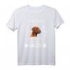 Vorsicht vor dem Herrchen Rhodesian Ridgeback Shirt - Lustiges Hundeliebhaber T-Shirt für Fans der Rasse