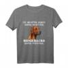 Rhodesian Ridgeback Hund Damen Herren Langarmshirt – Lustiges & Cooles Design für Hundeliebhaber zum Gassi, Weihnachten & Geburtstag